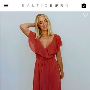 Katya Ruffle Maxi - Baltic Born Size XL